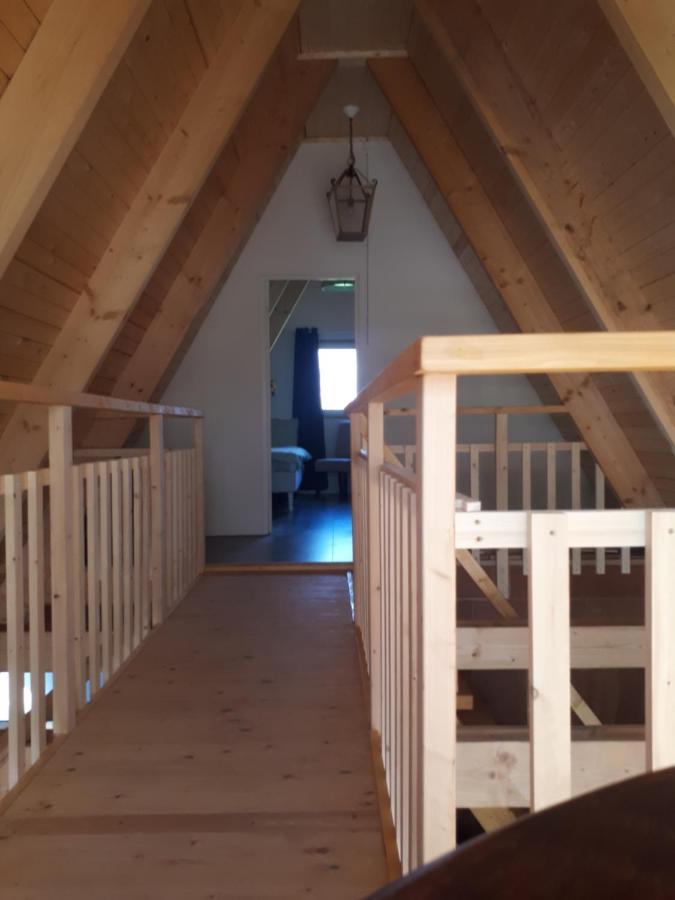 Отель A-Frame Volledig Vrijstaande Woning Hensbroek Экстерьер фото